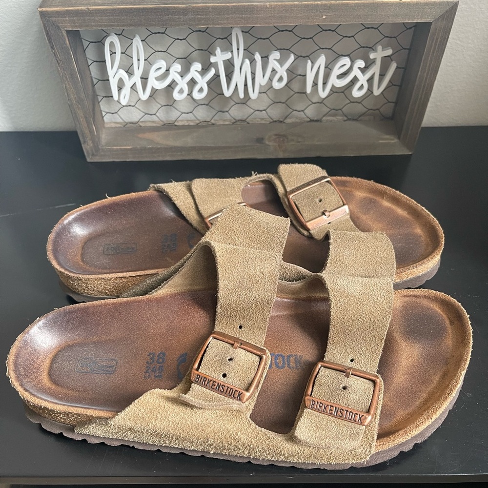 🤎🌵Arizona Birks- Suede Leather